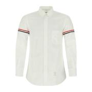 Thom Browne Klassisk Vit Bomullsskjorta White, Herr