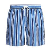 Polo Ralph Lauren Markisrandiga Badshorts Multicolor, Herr