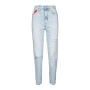 Tommy Jeans Casual Herrbyxor Blue, Dam