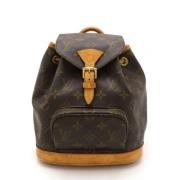 Louis Vuitton Vintage Pre-owned Canvas axelremsvskor Brown, Dam