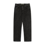 Woodbird Svarta jeans med Thun-stil Gray, Herr