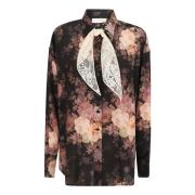 Zimmermann Svarta skjortor för kvinnor Aw24 Multicolor, Dam