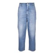 Daniele Alessandrini Herr Jeans 98% Bomull 2% Elastan Blue, Herr