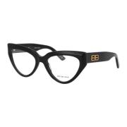 Balenciaga Stiliga Optiska Glasögon Bb0276O Black, Dam