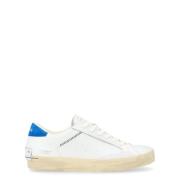 Crime London Vit Distressed Sneakers White, Herr