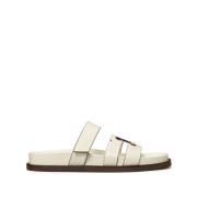 Tory Burch Ivory Sandaler för Kvinnor Beige, Dam