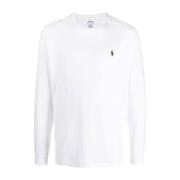 Polo Ralph Lauren Vit Långärmad T-shirt White, Herr