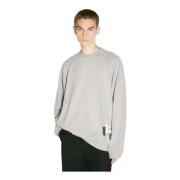 Undercover Bomull Jersey Logo Patch Sweatshirt Gray, Herr