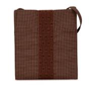 Hermès Vintage Pre-owned Canvas axelremsvskor Brown, Dam