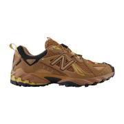 New Balance Brun Tekniska Tyg Sneakers Brown, Dam