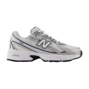 New Balance Vit Silver Svart Sneakers Gray, Herr