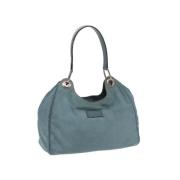 Gucci Vintage Pre-owned Nylon gucci-vskor Blue, Dam