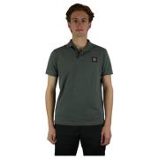 Stone Island Slim Fit Polo i 'Dove Grey' Green, Herr