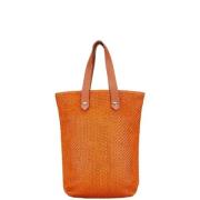 Hermès Vintage Pre-owned Laeder axelremsvskor Orange, Dam