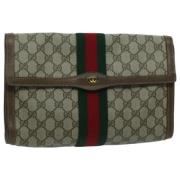 Gucci Vintage Pre-owned Laeder kuvertvskor Multicolor, Dam