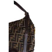 Fendi Vintage Pre-owned Canvas fendi-vskor Brown, Dam