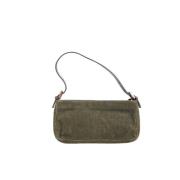 Fendi Vintage Pre-owned Tyg fendi-vskor Green, Dam