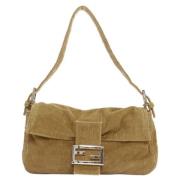 Fendi Vintage Pre-owned Bomull fendi-vskor Brown, Dam