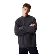 Calvin Klein Jeans Crew Neck Sweater Gray, Herr