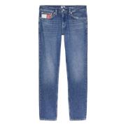 Tommy Jeans Slim-fit Denim Byxor Blue, Herr