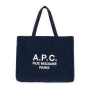 A.p.c. Axelväskor Blue, Dam