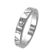 Bvlgari Vintage Pre-owned Platina ringar Gray, Dam