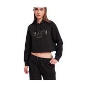 Gaudi Hoodie med stil Black, Dam