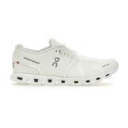 On Running Cloud 5 Vita Sneakers Lätta Andningsbara White, Herr