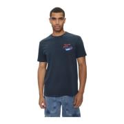 Tommy Jeans Kortärmad T-shirt Blue, Herr