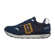 Aeronautica Militare Låga Sneakers Blue, Herr