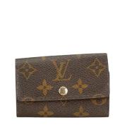 Louis Vuitton Vintage Pre-owned Canvas nyckelhllare Brown, Dam