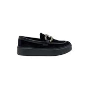 Frau Stiliga Loafers för Män Black, Dam