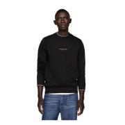 Tommy Hilfiger Crewneck Sweatshirt Black, Herr