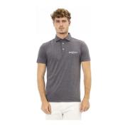 Baldinini Tidlös Polo-Varsity Elegans Gray, Herr