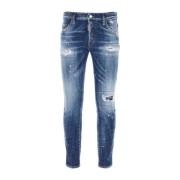 Dsquared2 Stretch denim Skater jeans Blue, Herr