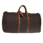 Louis Vuitton Vintage Pre-owned Canvas resvskor Brown, Dam