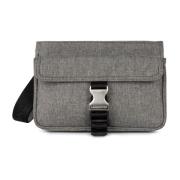 Lancaster Cross Body Bags Gray, Herr