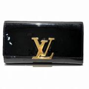 Louis Vuitton Vintage Pre-owned Laeder plnbcker Black, Dam