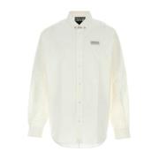 Versace Jeans Couture Klassisk Vit Poplin Skjorta White, Herr