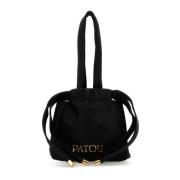 Patou Siden Bucket Väska Black, Dam