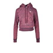 Diesel Bomull Elastan Stickad Topp Red, Dam