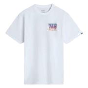 Vans Palm Cheers Klassisk T-shirt White, Herr