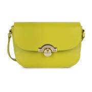 Lancaster Paris Médaille Cross Body Väska Green, Dam