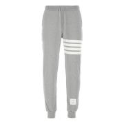 Thom Browne Grå Bomullsjoggers Gray, Herr