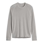 James Perse Stiligt Sweatshirt Mxa3278 Lmpt Gray, Herr