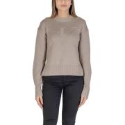 Calvin Klein Jeans Beige Stickat Höst/Vinter Kollektion Pullover Beige...