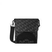 Sprayground Svart Messenger Slingväska Black, Herr