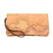 Alviero Martini 1a Classe Geo Classic Clutch med Handledsrem Brown, Da...