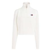 Tommy Jeans Tröja White, Dam