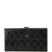 Chanel Vintage Pre-owned Laeder plnbcker Black, Dam